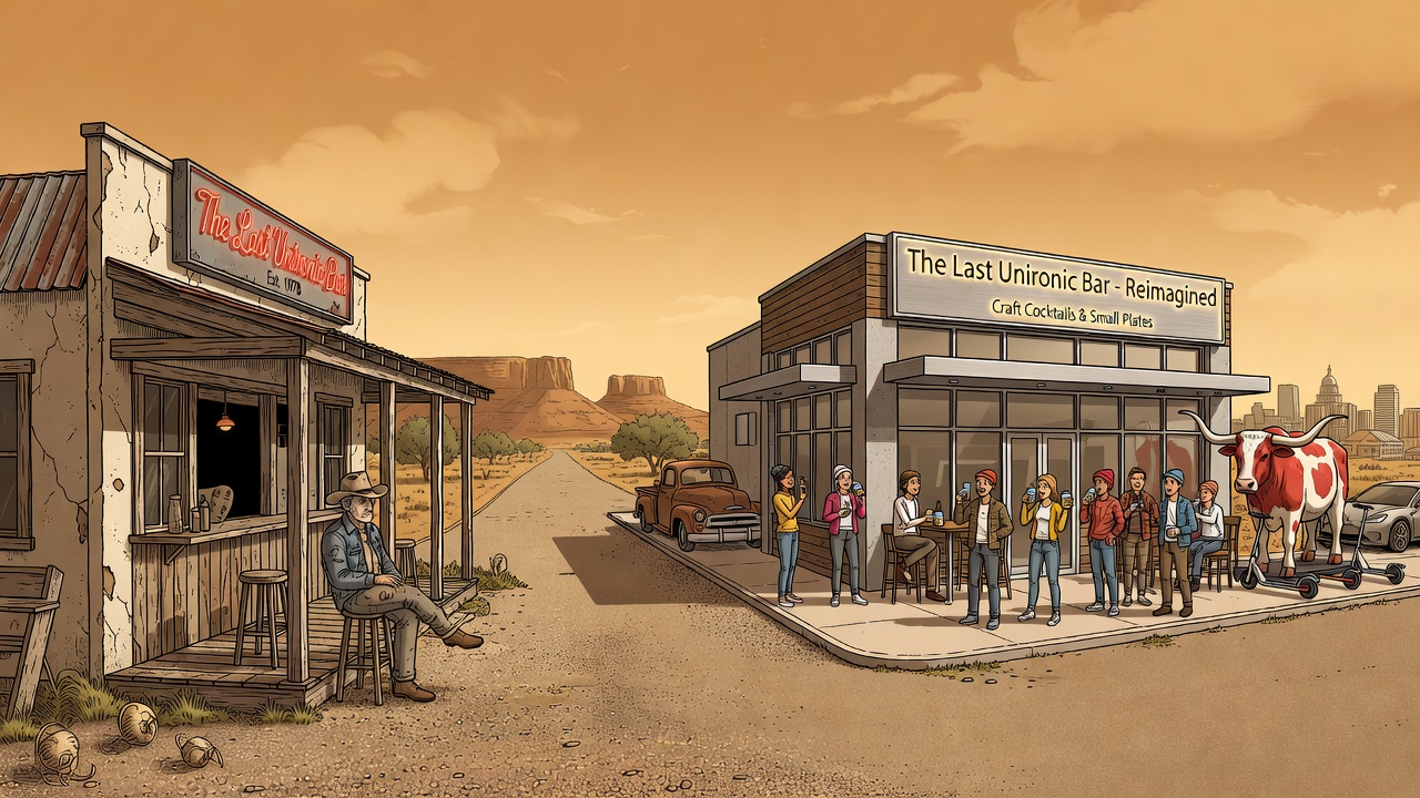 Airport Boulevard's Last Unironic Bar Just Got a Makeover