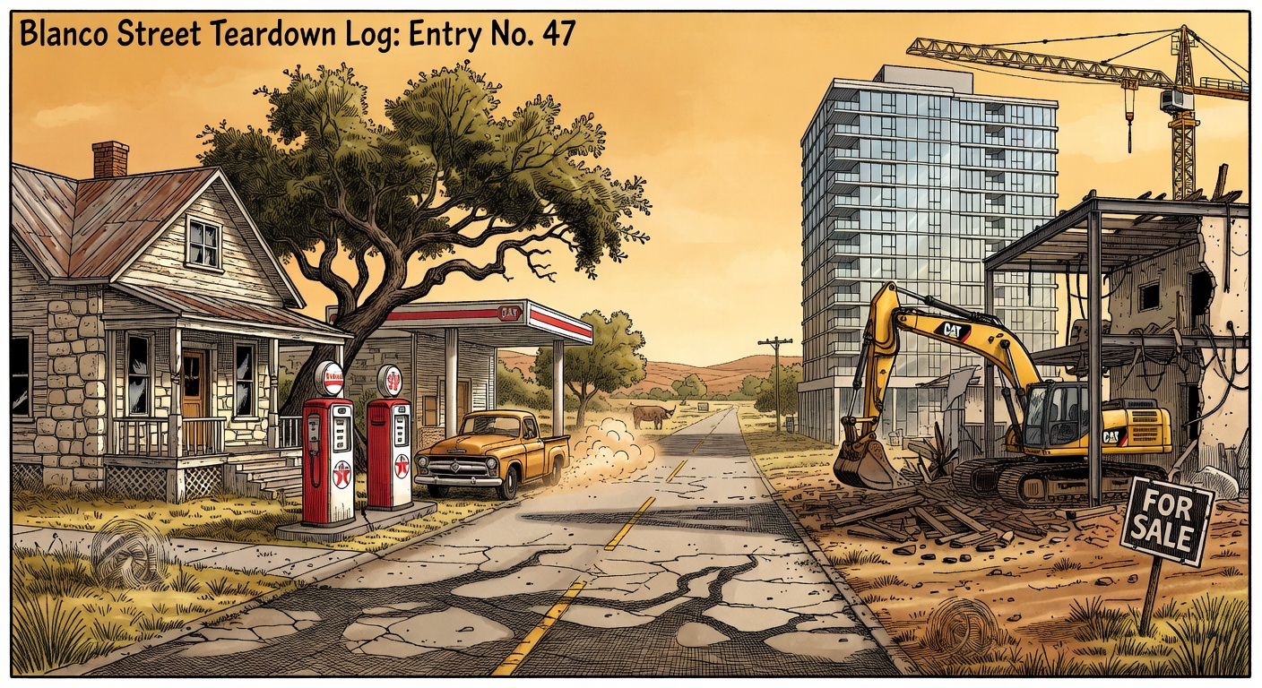 Blanco Street Teardown Log: Entry No. 47