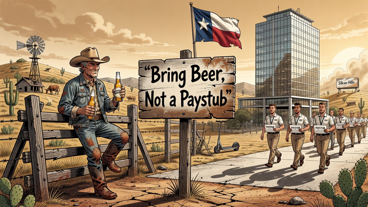 Bring Beer, Not a Paystub