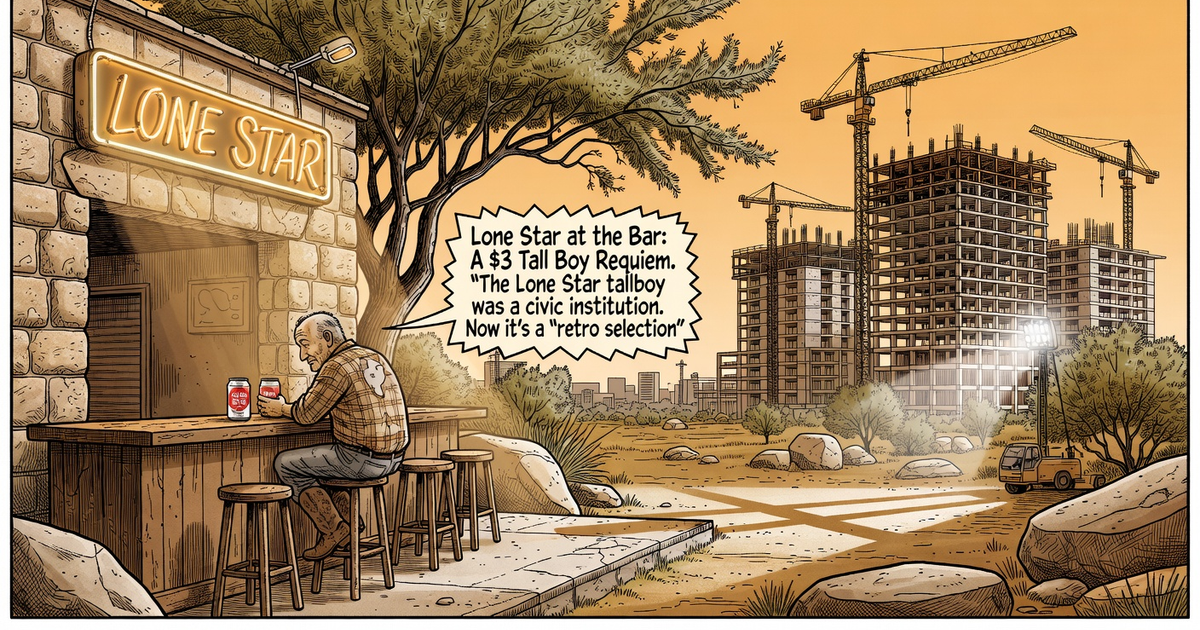 Lone Star at the Bar: A $3 Tall Boy Requiem