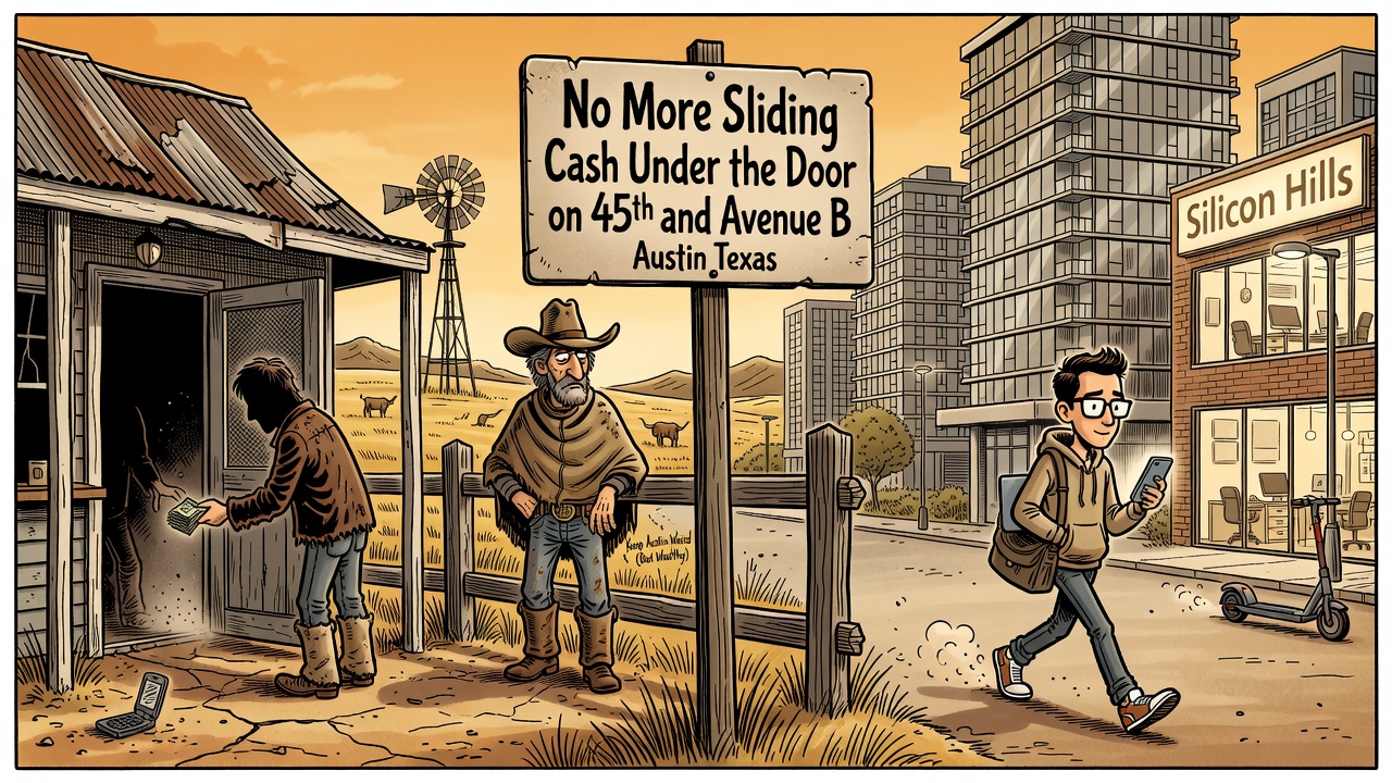 No More Sliding Cash Under the Door on 45th and Avenue B