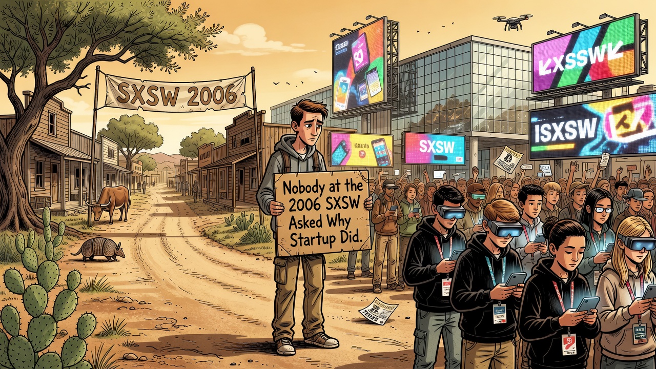 Nobody at the 2006 SXSW Asked What My Startup Did