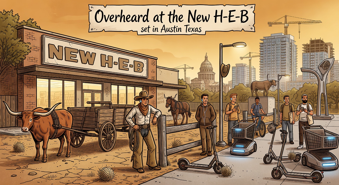 Overheard at the New H-E-B