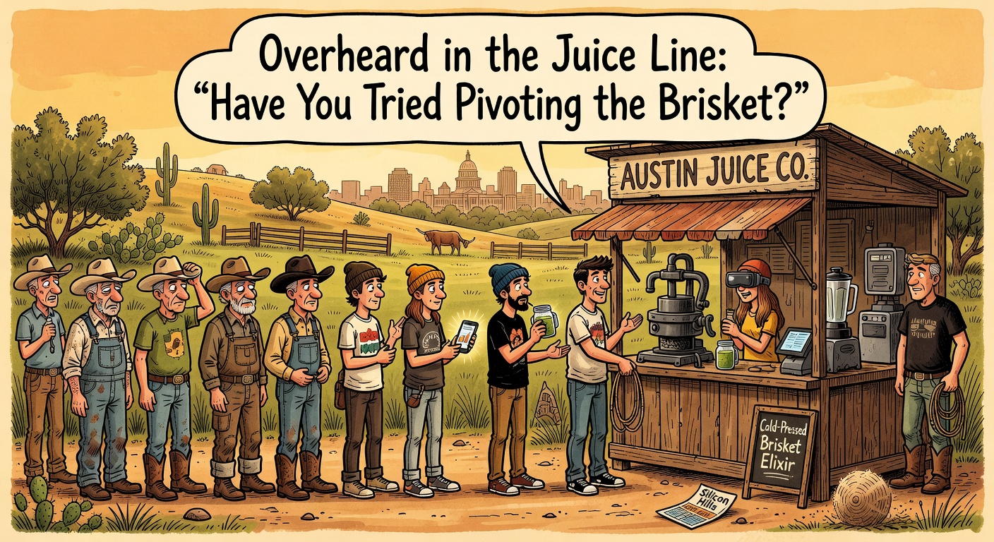 Overheard in the Juice Line: 'Have You Tried Pivoting the Brisket?'