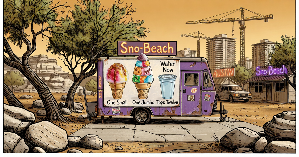 One Small, One Jumbo, and a Water Now Tops Twelve at 412 Sterzing