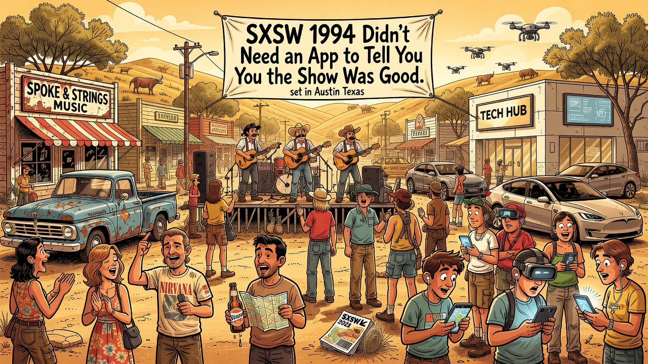 SXSW 1994 Didn't Need an App to Tell You the Show Was Good