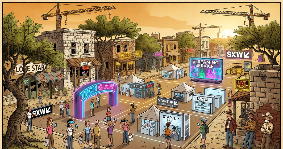 The SXSW Corporate Takeover Tracker: Block by Block, Brand by Brand