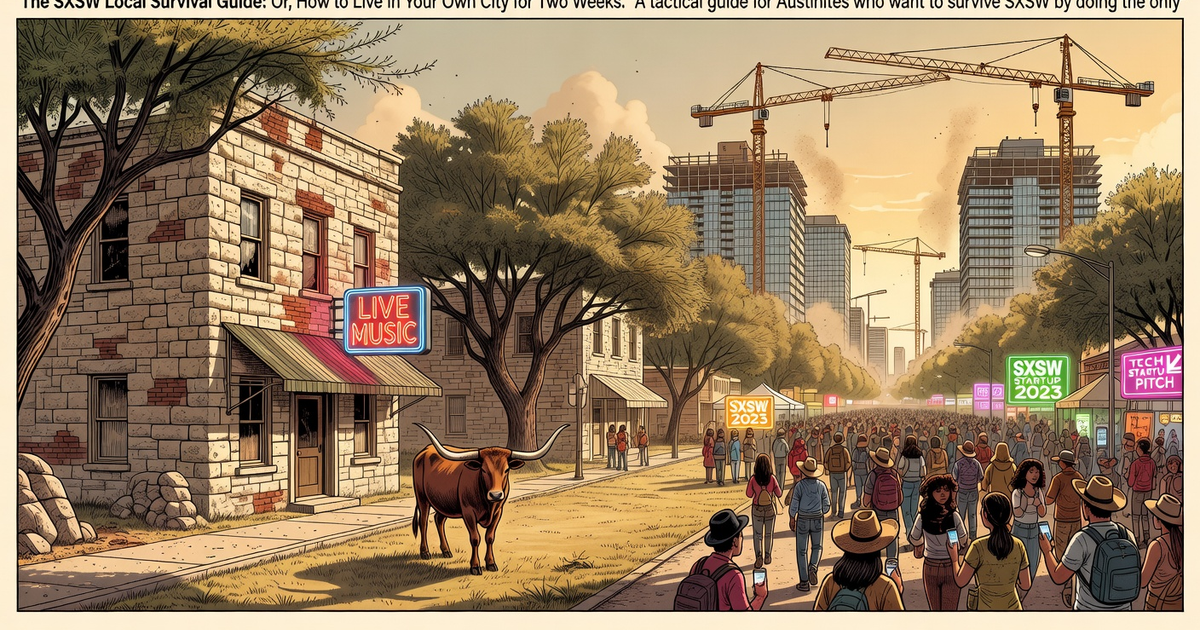 The SXSW Local Survival Guide: Or, How to Live in Your Own City for Two Weeks