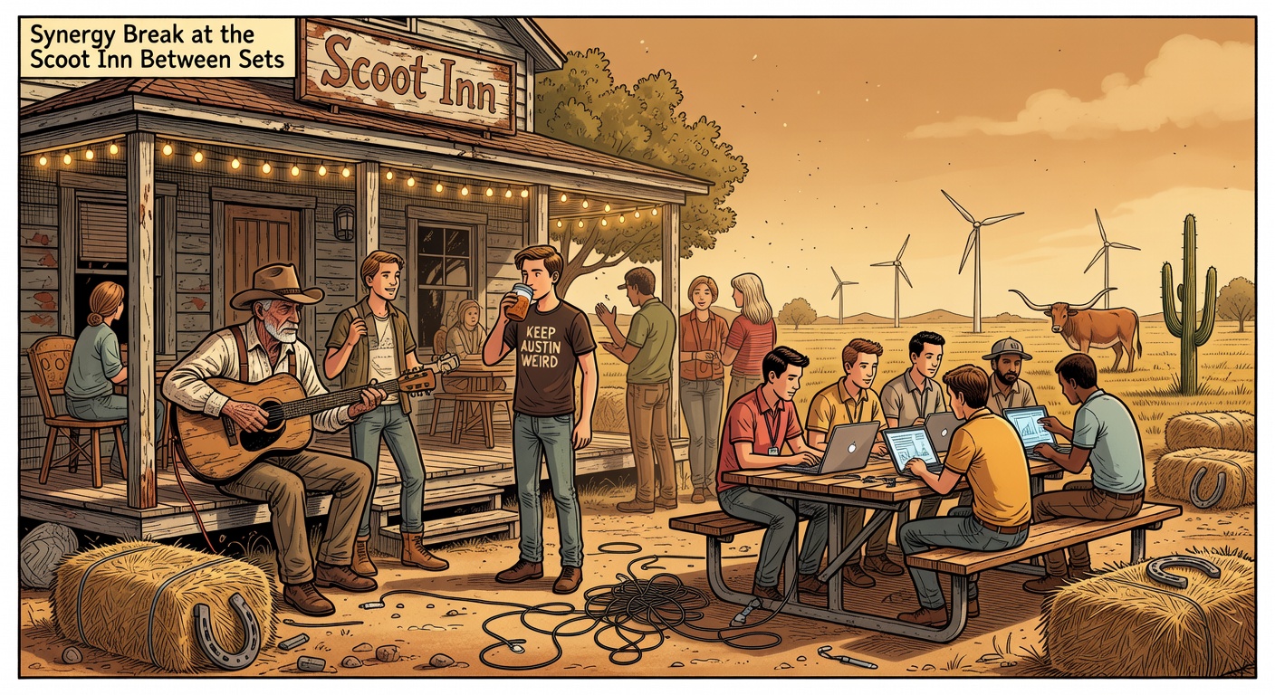 Synergy Break at the Scoot Inn Between Sets