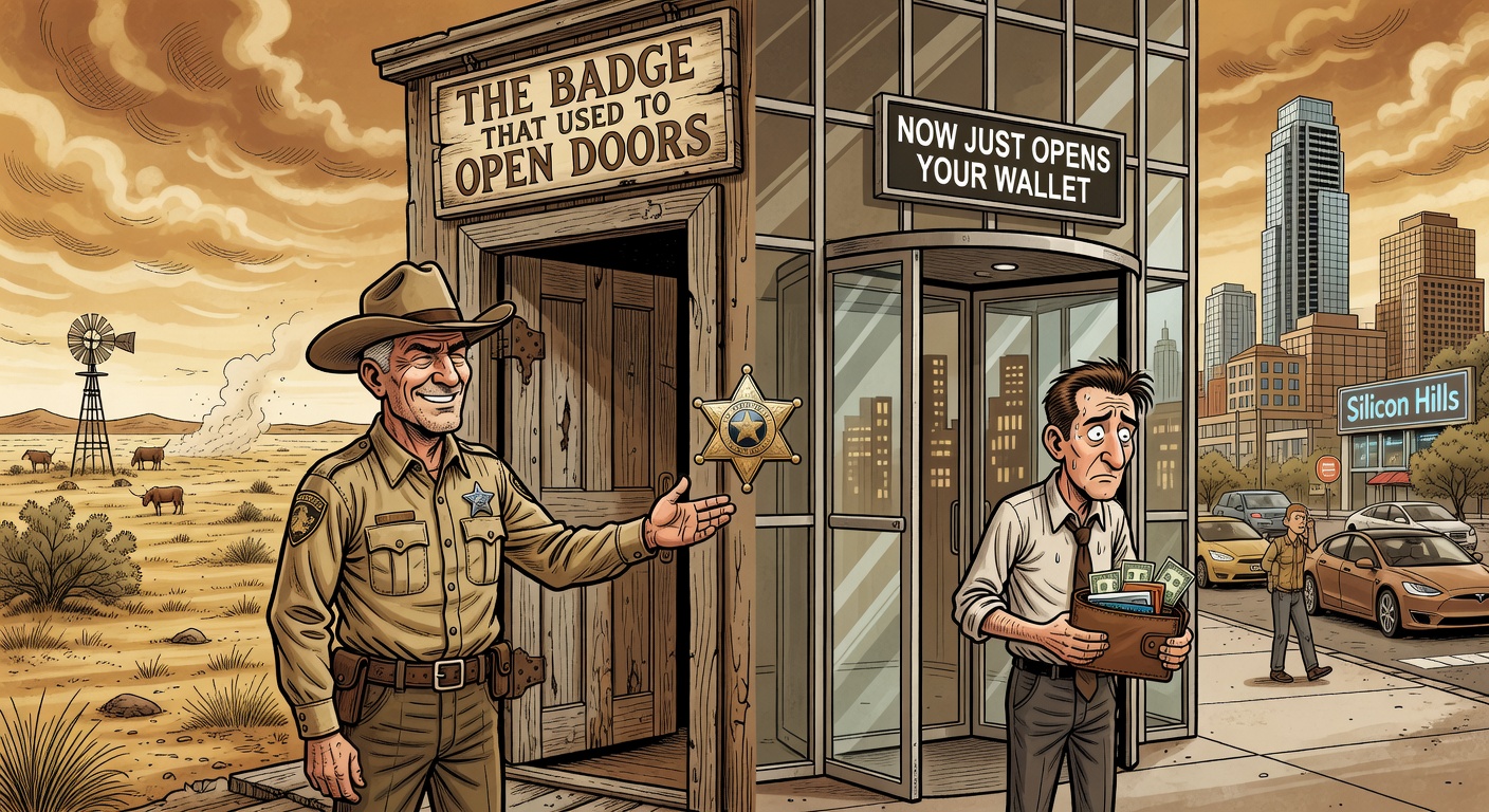 The Badge That Used to Open Doors Now Just Opens Your Wallet