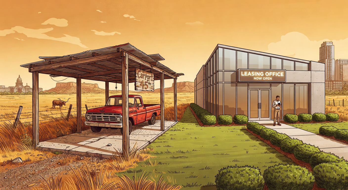 The Carport on 45th Is a Leasing Office Now
