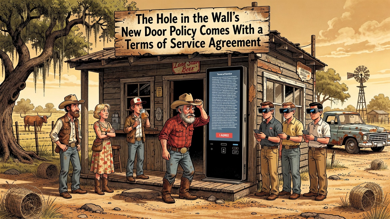 The Hole in the Wall's New Door Policy Comes With a Terms of Service Agreement