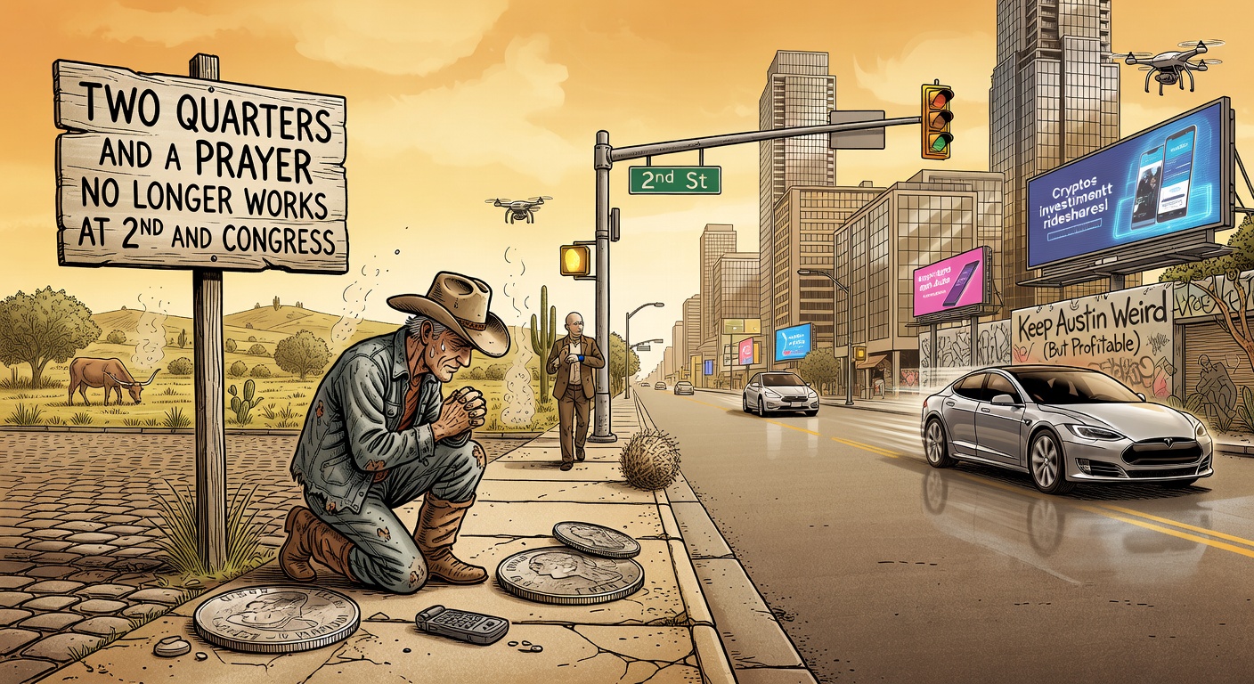 Two Quarters and a Prayer No Longer Works at 2nd and Congress